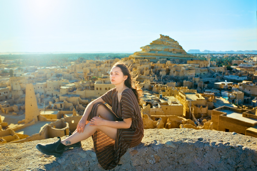 Woman in the Siwa Oasis
