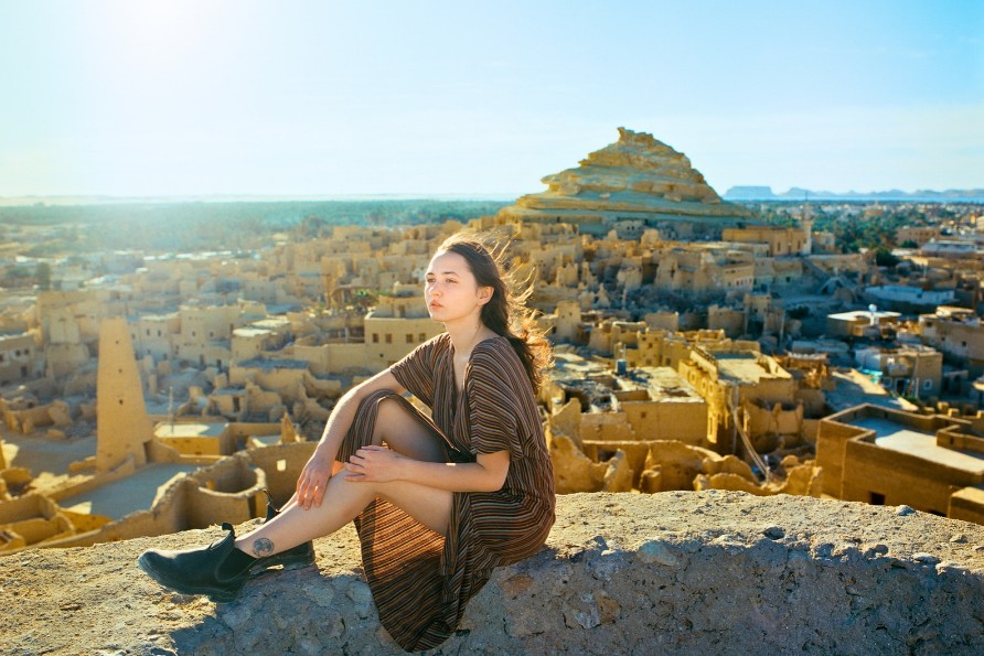 Woman in the Siwa Oasis